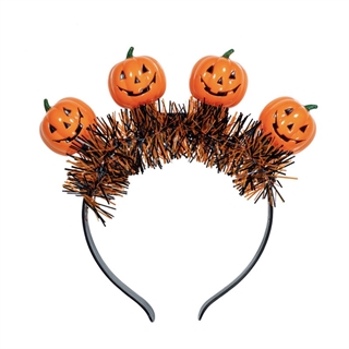 Halloween græskarlygter på hårbøjle